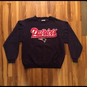 Majestic New England Patriots Crewneck L
